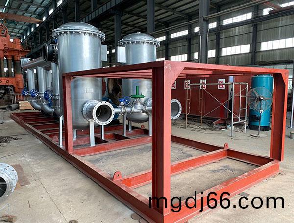 沼氣(qi)功(gong)能(neng)預處(chu)理(li)係統(tong)製作(zuo)中(zhong)